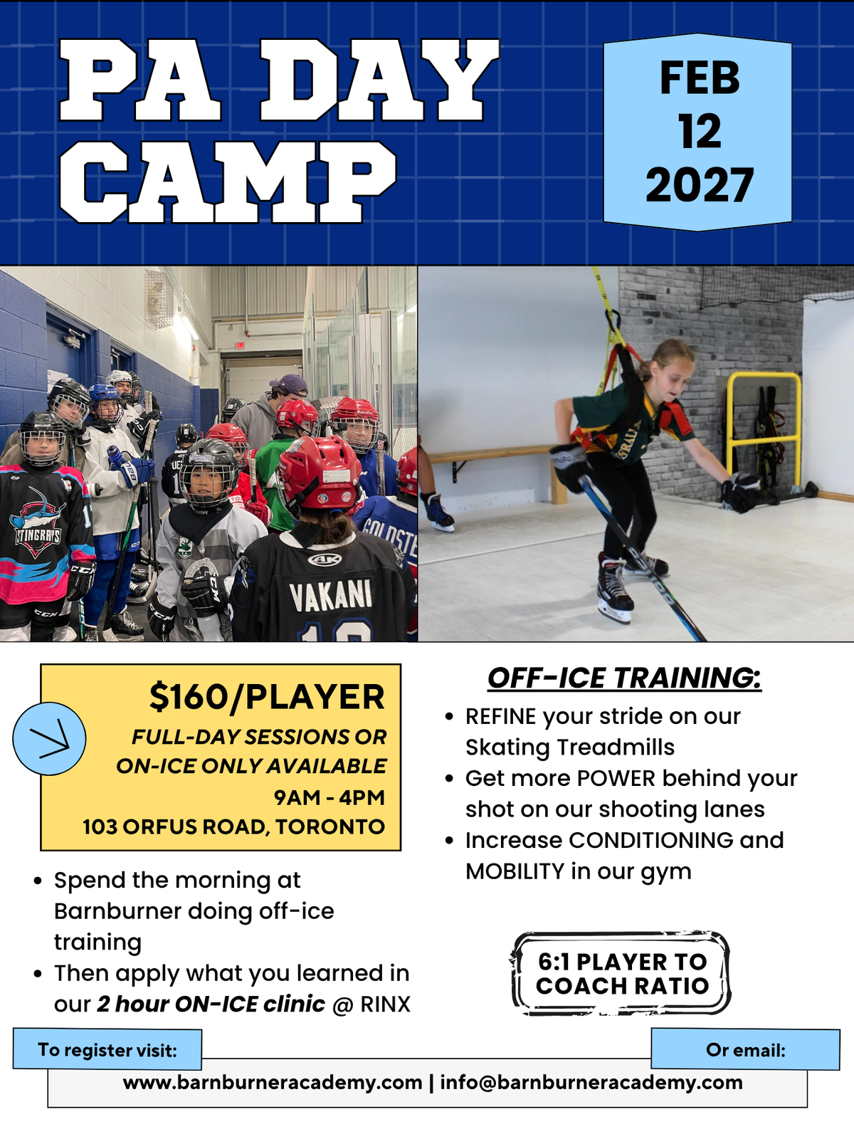 February 12 PA Day Camp