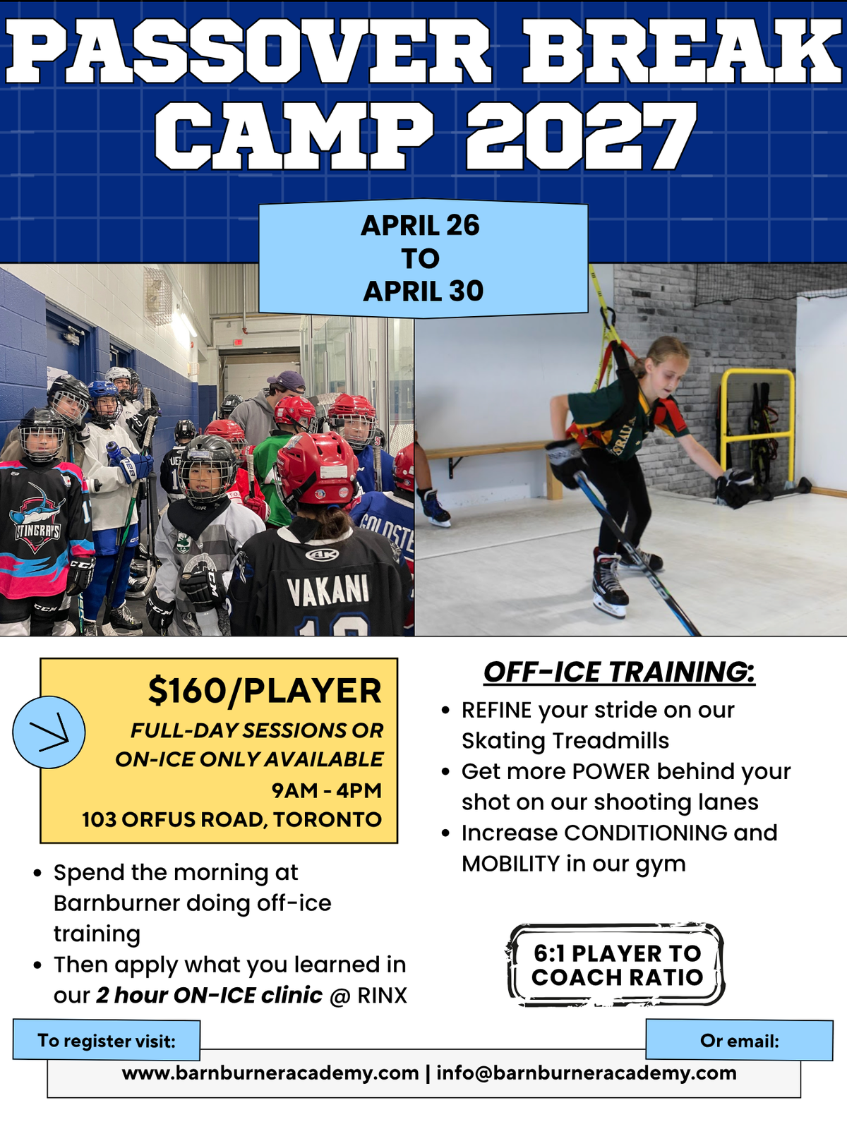 Passover Break Camp 2027